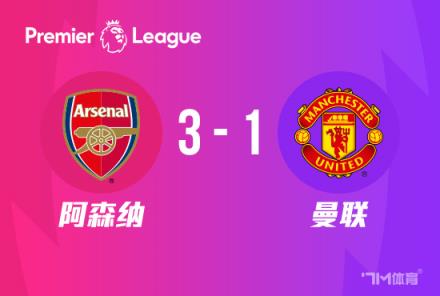 英超：阿森納逆轉(zhuǎn)曼聯(lián)，賴斯與熱蘇斯補(bǔ)時破門