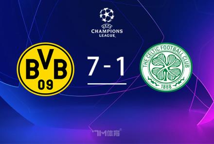 多特蒙德主場(chǎng)7-1大勝凱爾特人，阿德耶米上演帽子戲法