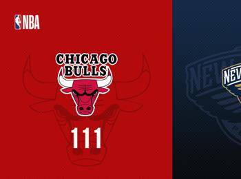 鶯歌33分7板 鮑爾復(fù)出助鵜鶘大勝公牛