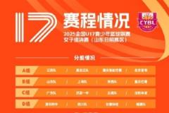 U17女子組決賽將于山東日照舉行，5日-7日進(jìn)行小組賽