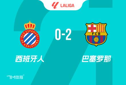 巴薩2-0西班牙人 脹氣提前2輪西甲奪冠亞馬爾世界波
