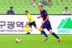 孔德直塞打穿防線，加維挑射破門梅開二度