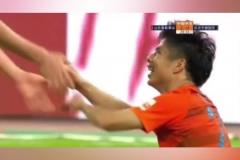 貝爾附體！中超也有傳給3秒后的自己！蒿俊閔這球太牛了！