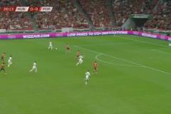 葡萄牙0-1落后！瓦爾加門前頭球擊中立柱彈入網(wǎng)窩