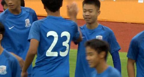 申花U14勢(shì)不可擋！37秒閃擊3分鐘2球里昂慘遭橫掃