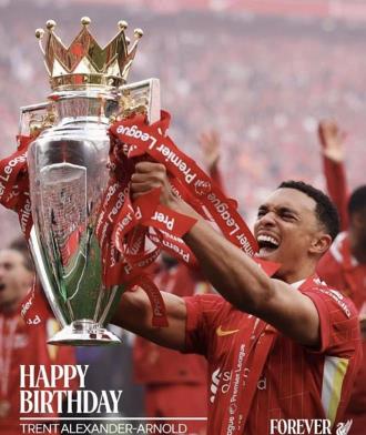 利物浦官方祝福阿諾德生日快樂(lè)，球迷：這比三連敗更糟糕