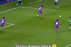 馬德里主義者！拉莫斯近距離頭球解圍對手爆射