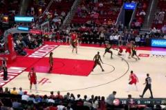 火箭板凳席全都起立了！杰倫-格林這個扣籃實在太炸裂了！