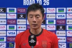 李磊：對(duì)不起球迷，下半場(chǎng)沒(méi)有退路必須攻出去沒(méi)進(jìn)球很可惜