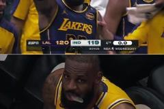 天堂到地獄！昨天老詹補(bǔ)籃絕殺步行者 今天基迪超遠(yuǎn)三分絕殺湖人