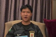 去年沒(méi)有見(jiàn)到王大雷的梅州小門(mén)將，今年終于見(jiàn)到了他的偶像