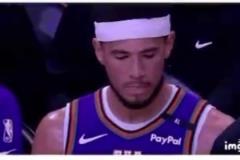 杜蘭特傷退，太陽慘敗39分，板凳上的布克也是相當迷茫啊