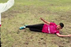 博主：按照中國第一裁判馬寧的標準，我要重新教孩子對抗方法了