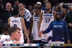 森林狼擊敗活塞后，愛德華茲在替補席上尬舞慶祝進行“挑釁”