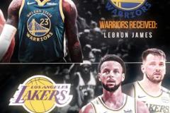 根本不敢想??！美媒模擬湖勇炸裂交易：詹姆斯&庫里互換東家