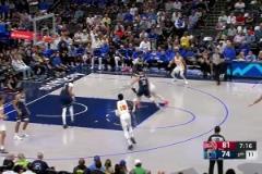 這就是超巨！濃眉無(wú)解單打跳投+禁區(qū)連續(xù)大帽徹底統(tǒng)治攻防