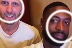 友好互動！韋德和諾維茨基的默契考驗！韋德：都給我整不好意思了