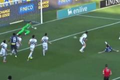 神反應(yīng)的秘訣，來(lái)看索默完成撲救前的重心有多低