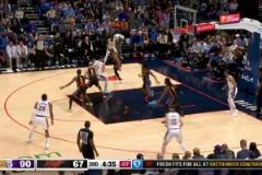 雷霆這兩把大鎖尺寸不夠??！東契奇無解單打拉桿2+1，讓卡魯索&卡森很無奈！