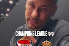 內(nèi)馬爾預測歐冠：皇馬淘汰阿森納，巴薩奪冠