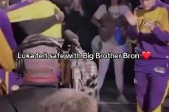 好家伙，詹姆斯賽前竟“打哭”東契奇