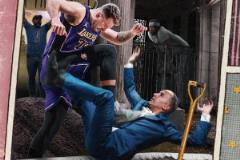 新世界名畫？美媒曬圖：東契奇親手埋葬尼科-哈里森！