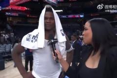 狼王&槍王惺惺相惜！華子賽后與莫蘭特相互致意！