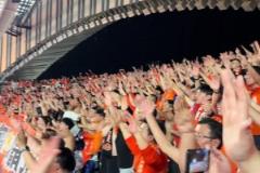 干死國安！泰山球迷賽后為球隊下場戰(zhàn)國安加油打氣