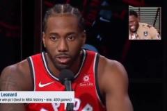 但凡看過(guò)NBA的 都能隨隨便便說(shuō)出三四個(gè)倫納德的外號(hào)