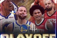 沒有杰倫-格林？NBC勇士官推發(fā)布與火箭大戰(zhàn)海報(bào)：申京、阿門、狄龍上榜