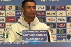 記者談歐冠皇馬首回合0-3阿森納，C羅：逆轉(zhuǎn)吧，馬德里，加油！