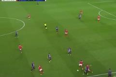 MMN之間心有靈犀的配合！內(nèi)馬爾助攻梅西精彩弧線球破門！