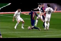 你的防守在他眼里都是慢動作！慢動作賞析梅西的過人！