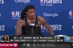 慘敗雷霆51分！莫蘭特賽后：我們不會再打得這么差了