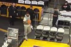 提前四個多小時熱身！老詹今日苦練三分！