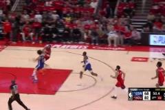 很恐怖??！杰倫-格林超級滑翔暴扣，在空中飛了非常遠(yuǎn)??！