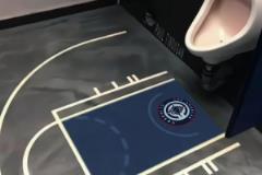 聽說這是快船新主場的衛(wèi)生間，如果是真的鮑爾默是真的天才