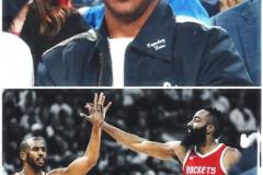 登哥的前任們相聚快船主場(chǎng)新球館老男孩們，今年該登哥奪冠了