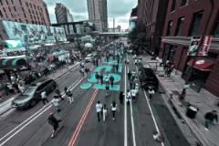 NBA氛圍真的絕！無人機視角帶你檢票入場森林狼標(biāo)靶中心