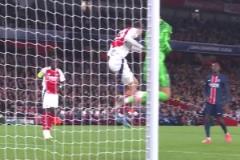 可惜他不在！聯(lián)賽階段哈弗茨頭球破門，幫助阿森納戰(zhàn)勝巴黎