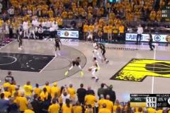 40秒落后7分逆轉(zhuǎn)！哈利伯頓1v1字母哥拉桿絕殺淘汰雄鹿