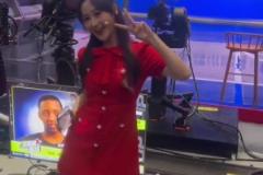 難受！王嘉琦：這是果果姐給我買的咖啡 掘金贏了看她跳的多開心