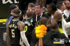 罕見！賽后擁抱致意時爭執(zhí)沖突！詹姆斯約翰遜出面拉架才和解