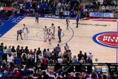 大頭大心臟！布倫森最后時(shí)刻晃飛奧薩爾，三分絕殺活塞?。?！