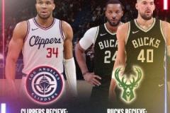 這也太炸裂了！美媒交易方案：快船出祖巴茨+鮑威爾+博格丹換來字母哥！