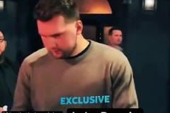 在談續(xù)約？東契奇&雷迪克&佩林卡三人聚餐！佩總抱著文件夾