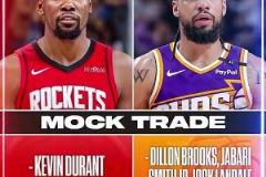能成？美媒模擬交易：火箭用狄龍+小賈+蘭代爾+2首輪換KD