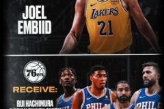 這湖人不得起飛！美媒：湖人可用八村文總電風(fēng)扇克萊伯+兩首輪，去換恩比德