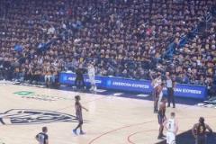 感覺這個(gè)MVP一語雙關(guān)啊！SGA罰球時(shí)威少登場(chǎng)現(xiàn)場(chǎng)響起MVP