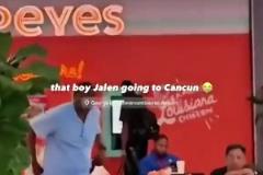 網(wǎng)傳杰倫-格林?jǐn)y女友在墨西哥開啟度假